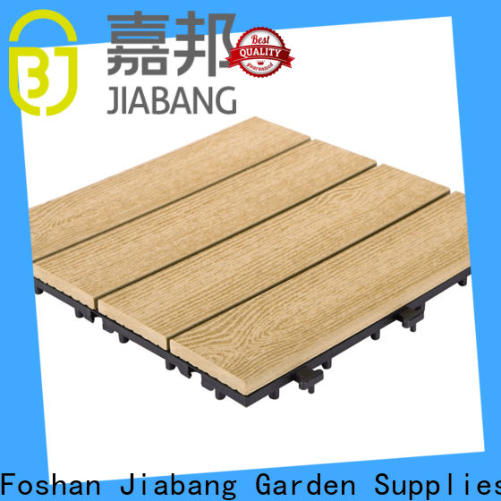 JIABANG outdoor interlocking composite wood tiles hot-sale