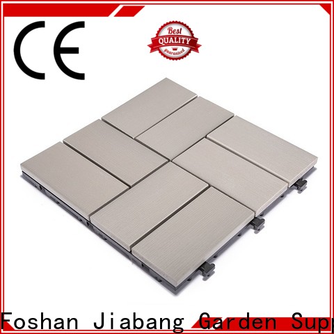 high-end outdoor plastic patio tiles pvc high-quality home decoration
