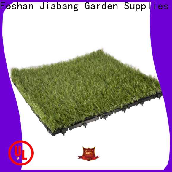 JIABANG landscape grass deck tiles artificial grass garden decoration