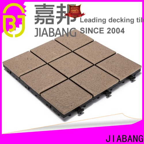 JIABANG OEM interlocking ceramic deck tiles free delivery at discount