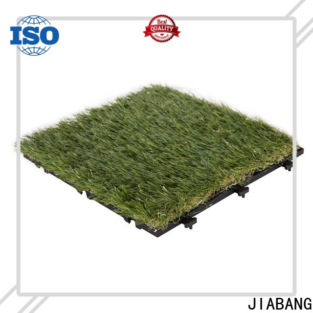 JIABANG artificial grass carpet tiles top-selling for garden