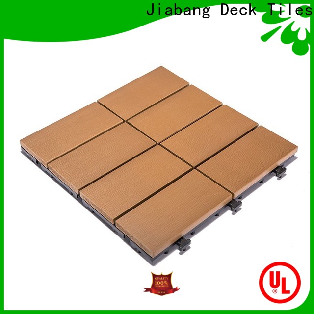 JIABANG high-end outdoor plastic patio tiles anti-siding home decoration