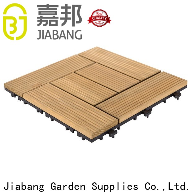 adjustable garden wooden decking tiles outdoor wood deck for balcony