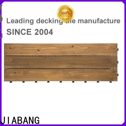 JIABANG interlocking garden wooden decking tiles flooring wooden floor