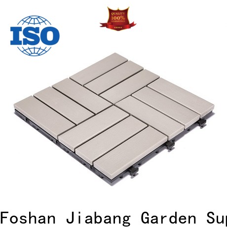 JIABANG high-end plastic decking tiles popular home decoration
