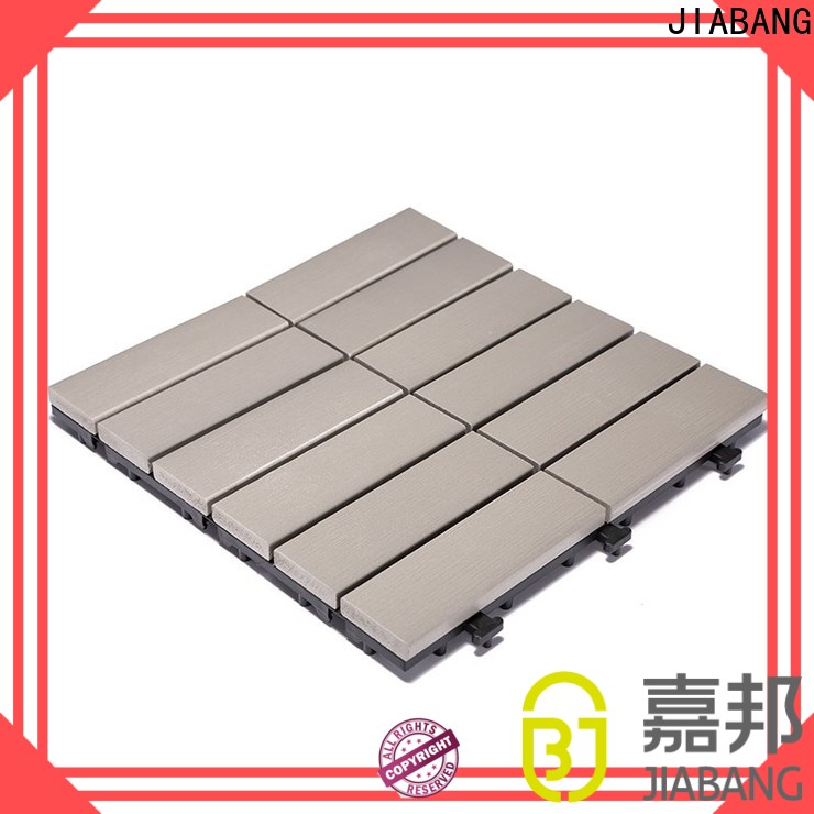 JIABANG hot-sale outdoor plastic deck tiles high-quality gazebo decoration
