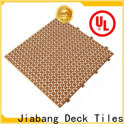 JIABANG plastic mat plastic interlocking patio tiles