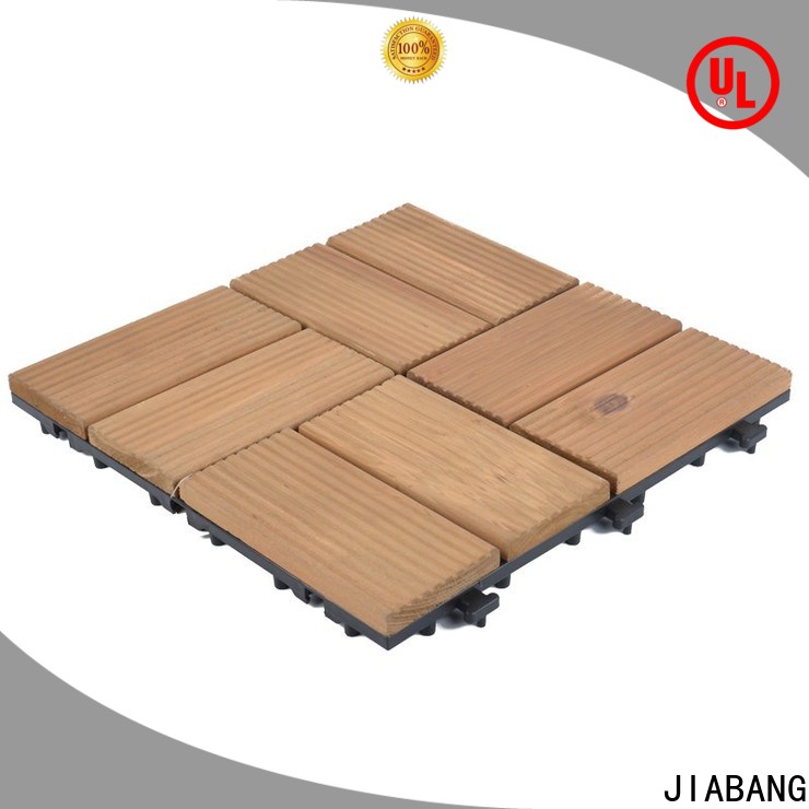 adjustable interlocking wood deck tiles natural chic design for balcony