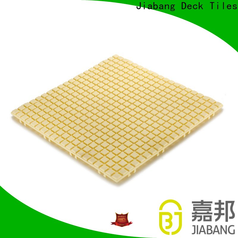 JIABANG decorative plastic snap together patio tiles top-selling kitchen flooring