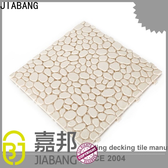 plastic tiles for outside bathroom floor for customization