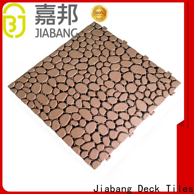 JIABANG plastic mat outdoor plastic tiles non-slip for customization
