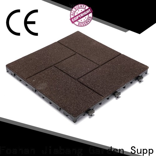 JIABANG composite interlocking rubber tiles for gym cheap for wholesale