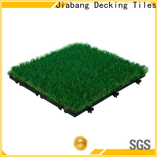 professional plastic grass tiles wholesale artificial grass balcony construction