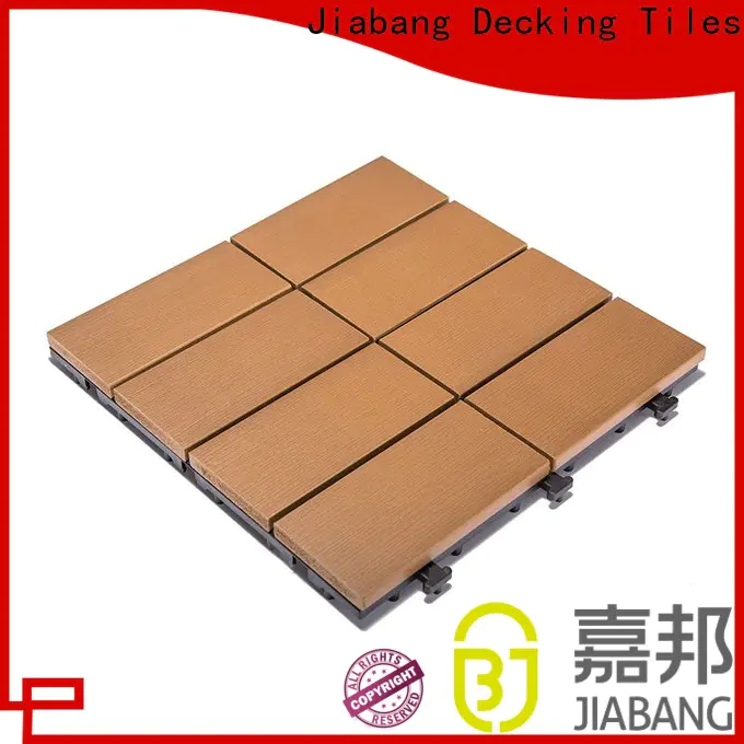 durable outdoor plastic deck tiles pvc high-quality gazebo decoration