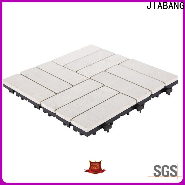 JIABANG limestone exterior travertine tile wholesale for playground