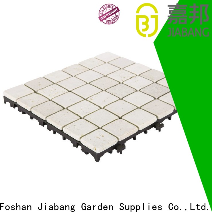 JIABANG natural travertine stone deck tiles high-quality for playground