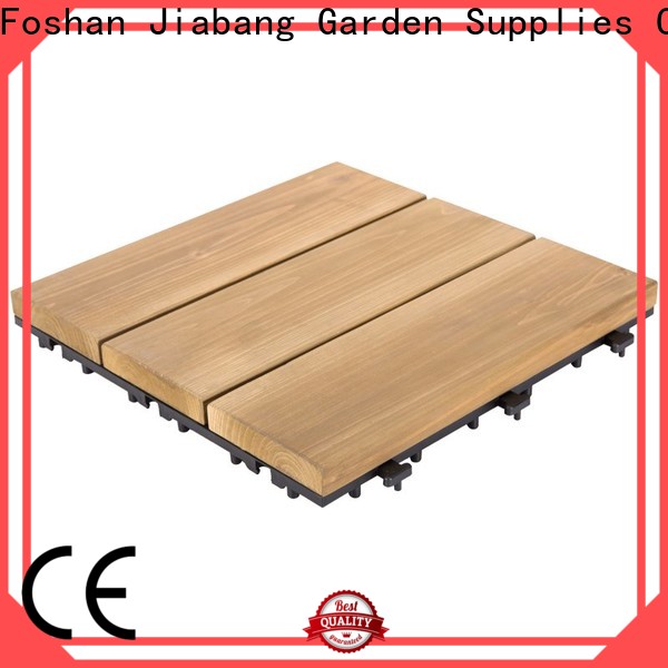JIABANG natural garden wooden decking floor flooring wood for balcony