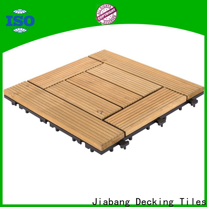 JIABANG diy wood garden wooden decking floor long size for balcony
