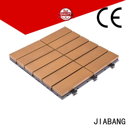 JIABANG wholesale plastic interlocking deck tiles popular home decoration