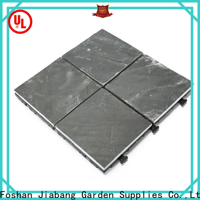 JIABANG interlocking slate tiles garden decoration floors building