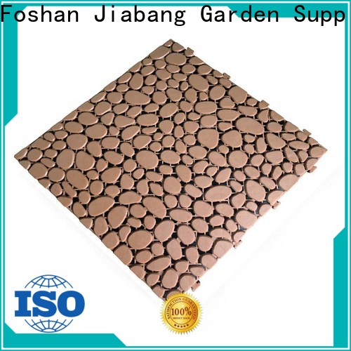 JIABANG bathroom floor plastic wood tiles for customization