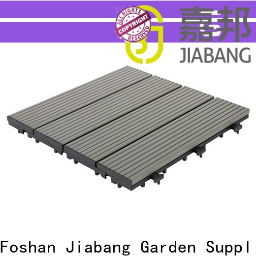 JIABANG low-cost garden decking tiles light-weight for customization