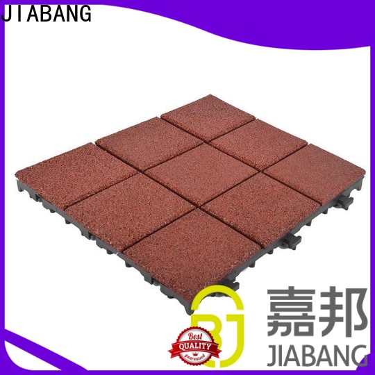 JIABANG professional interlocking rubber tiles for gym light weight at discount