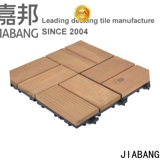 JIABANG durable wooden floor decking rooftops at discount