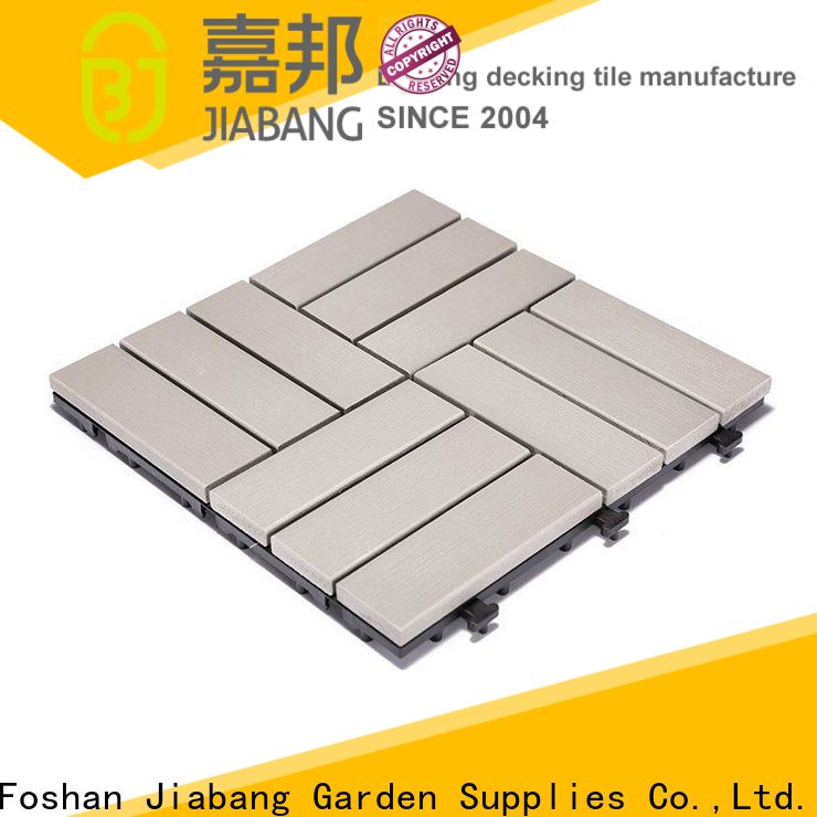 JIABANG plastic interlocking deck tiles high-quality home decoration