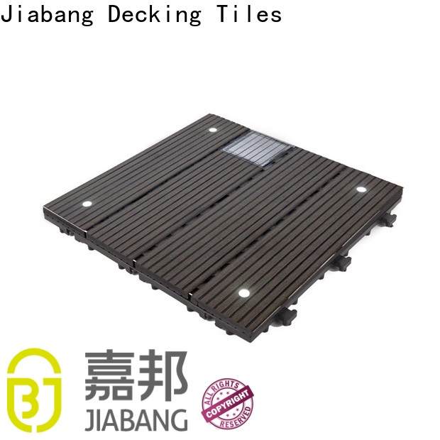 high-quality square decking tiles eco-friendly ground