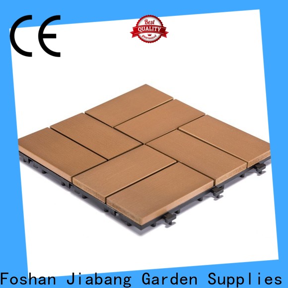 JIABANG outdoor plastic deck tiles anti-siding home decoration
