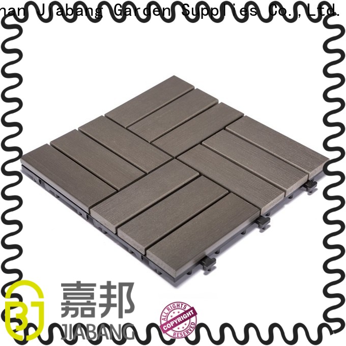 JIABANG wholesale outdoor plastic patio tiles anti-siding gazebo decoration
