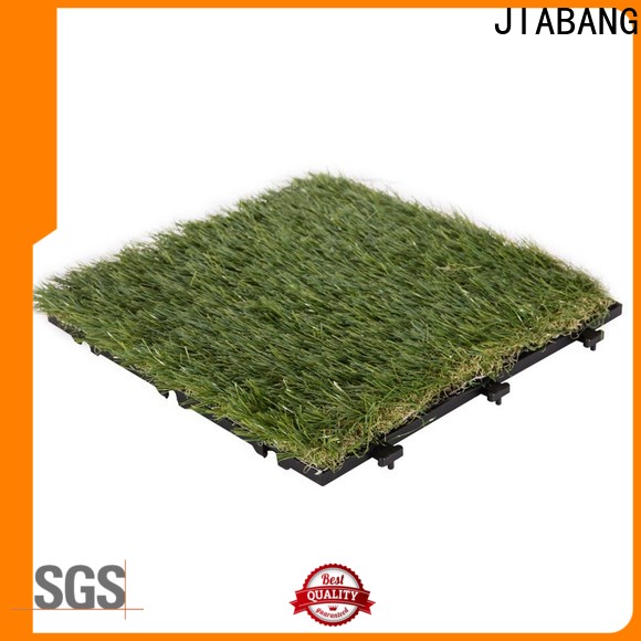 JIABANG artificial turf outdoor grass carpet tiles hot-sale for garden