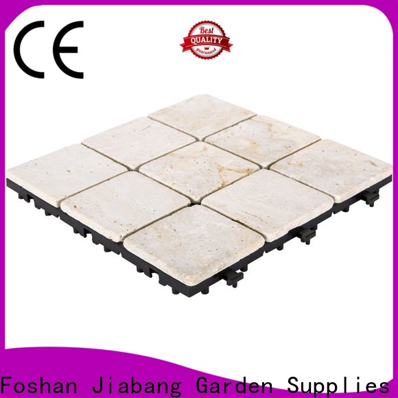 JIABANG limestone travertine tile outdoor patio high-quality for playground