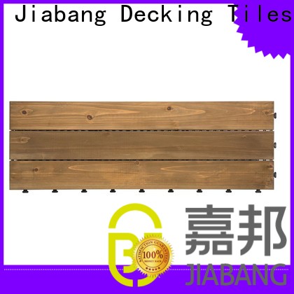 JIABANG interlocking garden wooden decking tiles wood deck wooden floor