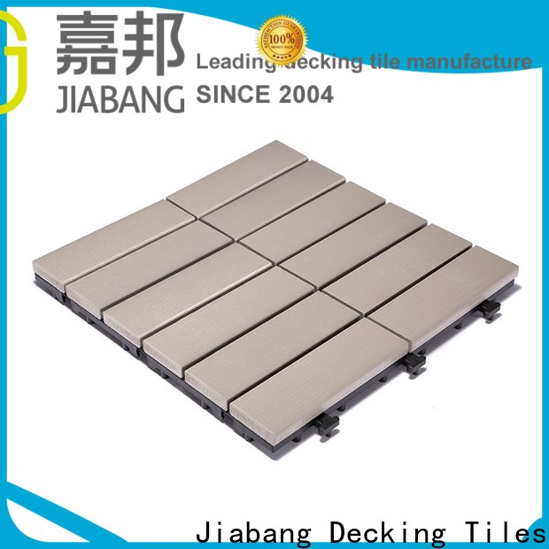 JIABANG pvc plastic patio tiles popular gazebo decoration
