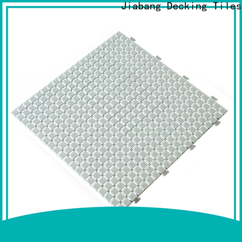 plastic decking tiles plastic mat non-slip for customization