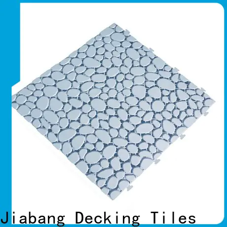 JIABANG interlocking plastic garden tiles top-selling for customization