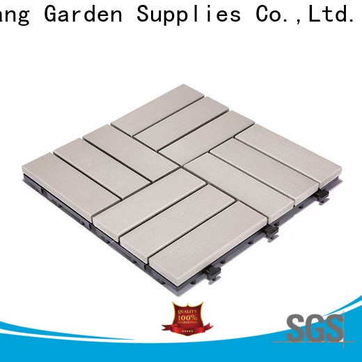 durable plastic decking manufacturers pvc anti-siding garden path