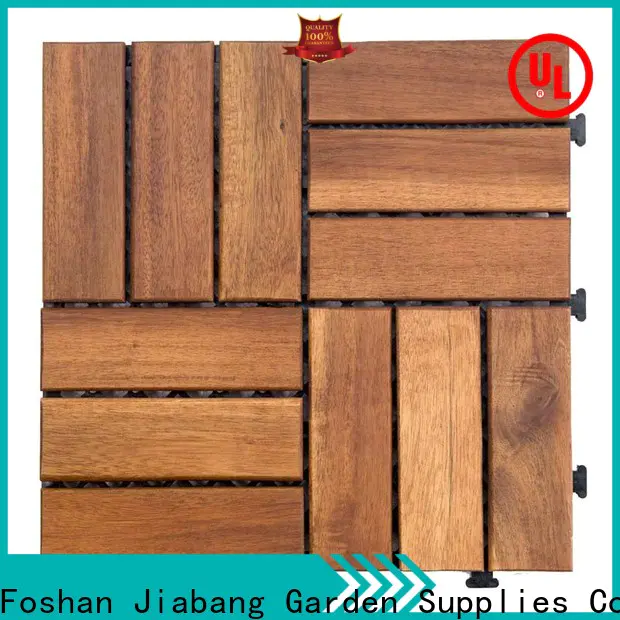 JIABANG stable acacia wood decking easy installation