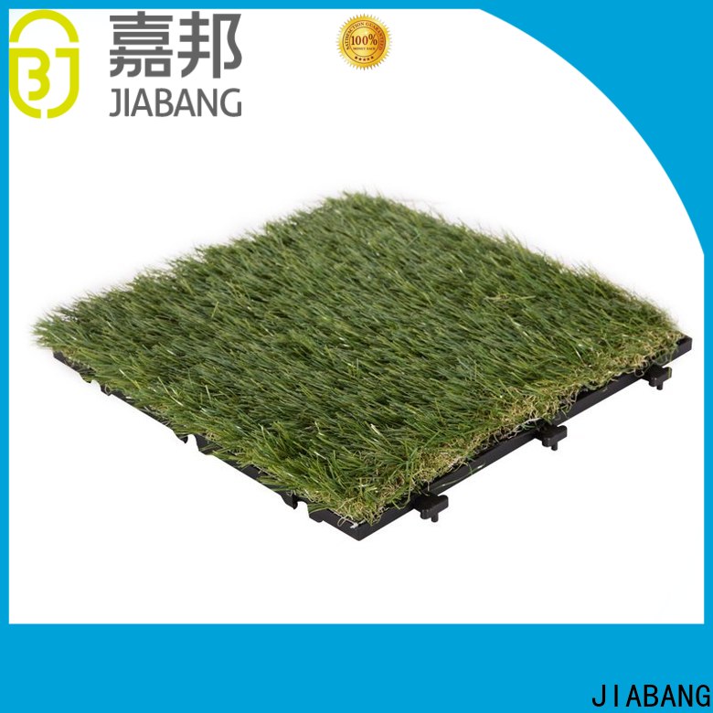 JIABANG permeable outdoor wood tiles on grass top-selling for customization