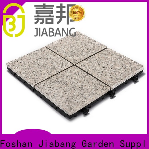 JIABANG interlocking granite deck tiles factory price for wholesale