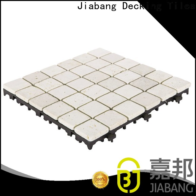 interlocking tumbled travertine floor tiles outdoor at discount for playground