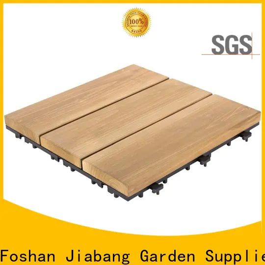 JIABANG refinishing modular wood decking flooring wooden floor