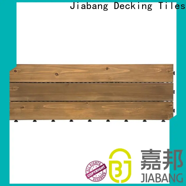 JIABANG refinishing garden wooden decking floor flooring wood for balcony