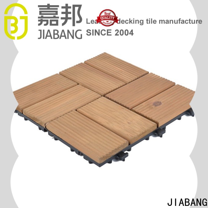 JIABANG diy wood modular wood decking wood deck for garden