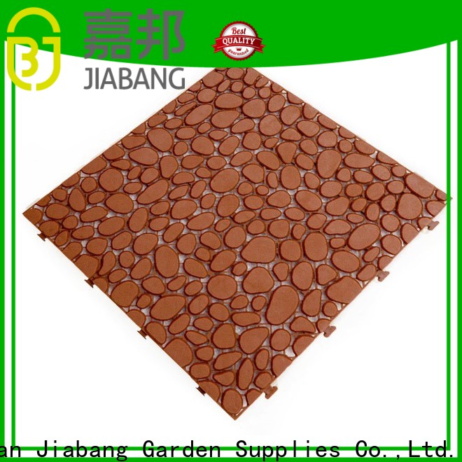 JIABANG plastic mat outdoor plastic tiles high-quality