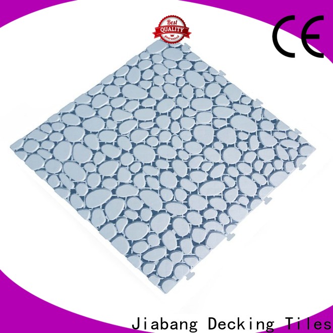 plastic interlocking outdoor tiles bathroom floor for wholesale