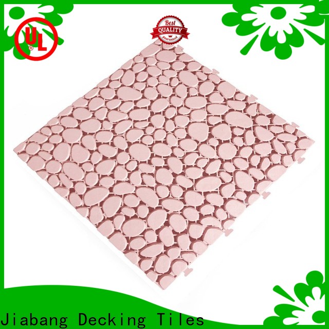 JIABANG plastic floor tiles outdoor non-slip for wholesale