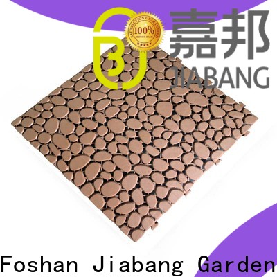 JIABANG decorative recycled plastic deck tiles top-selling